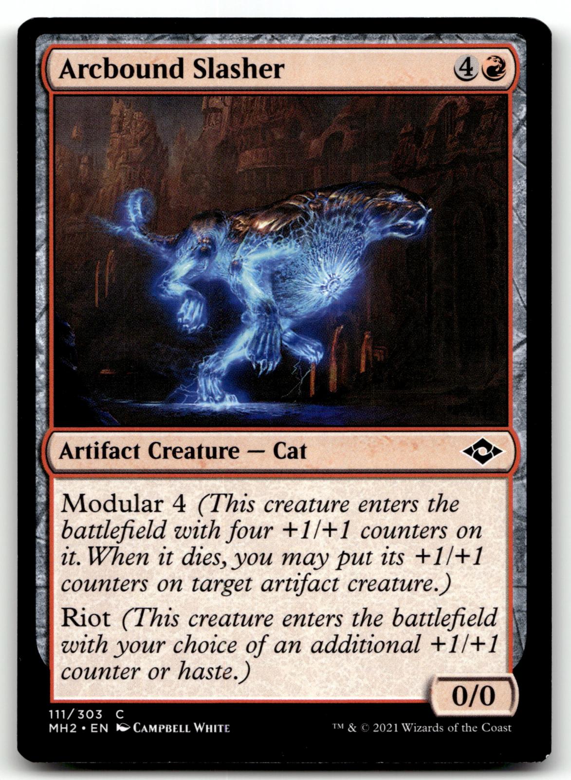 Arcbound Slasher 111 Common Modern Horizons 2 Magic: The Gathering Near Mint