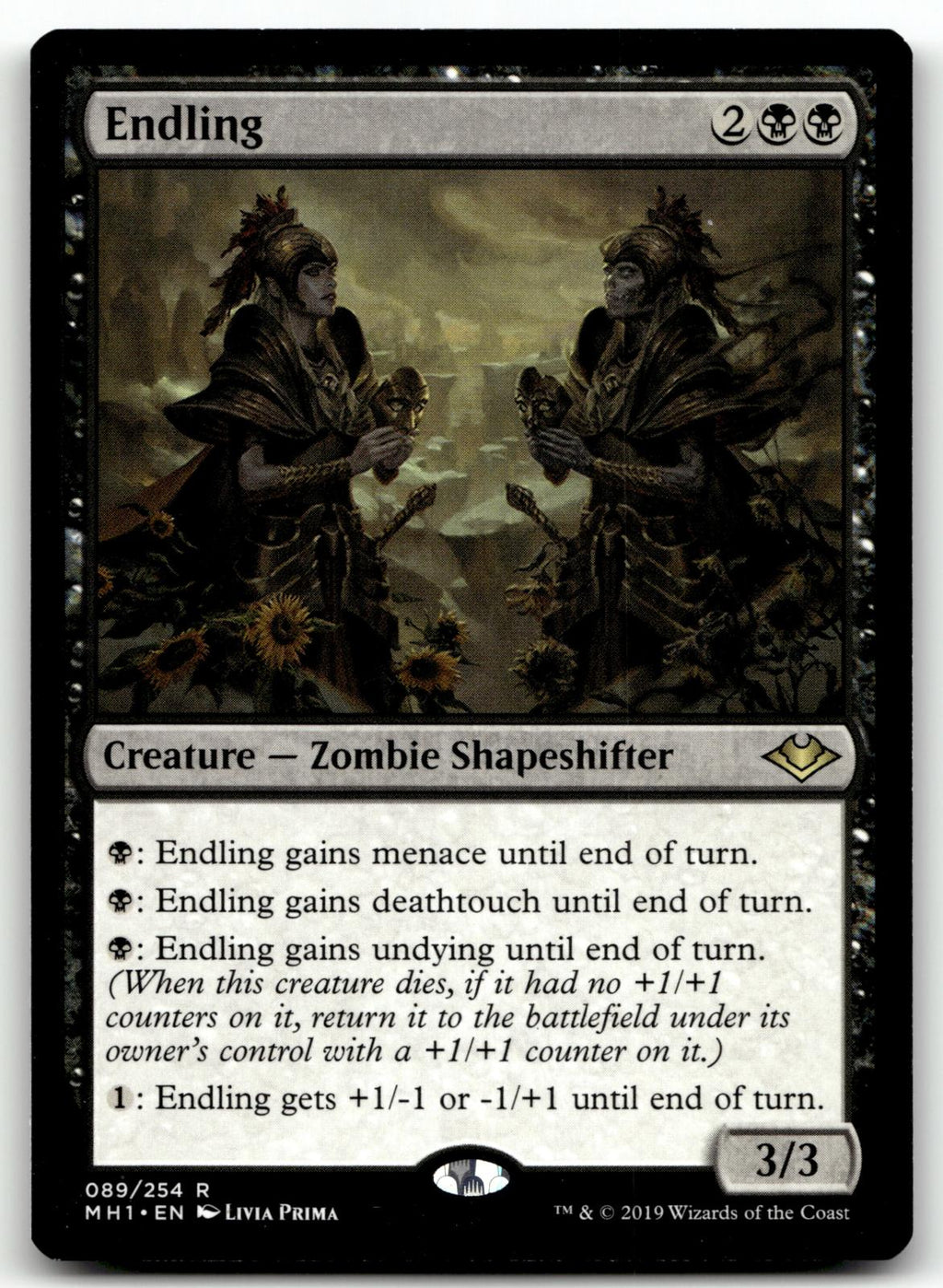 Endling 89 Rare Modern Horizons Magic: The Gathering Near Mint