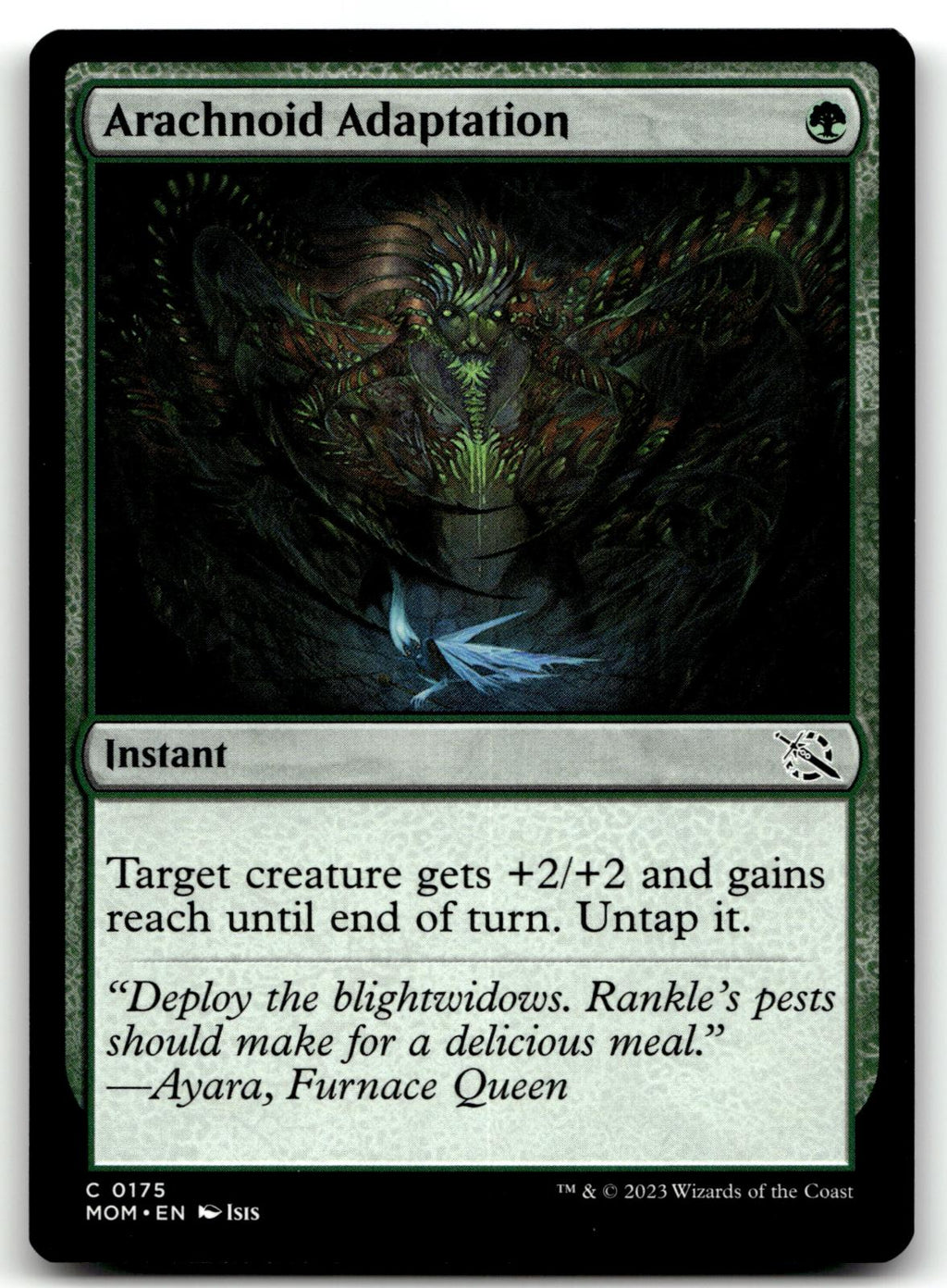 Arachnoid Adaptation 175 Common March of the Machine Magic: The Gathering NM
