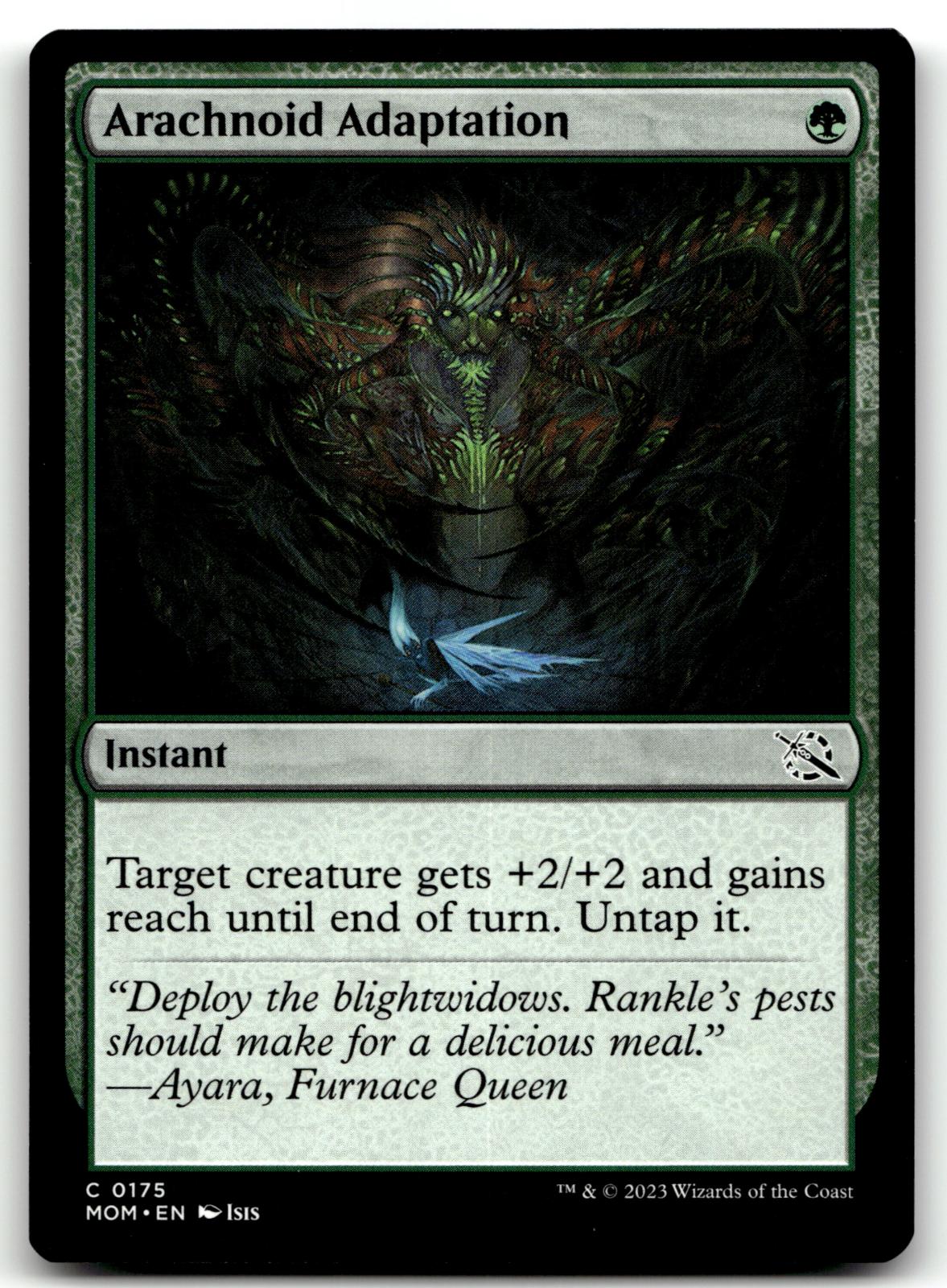 Arachnoid Adaptation 175 Common March of the Machine Magic: The Gathering NM