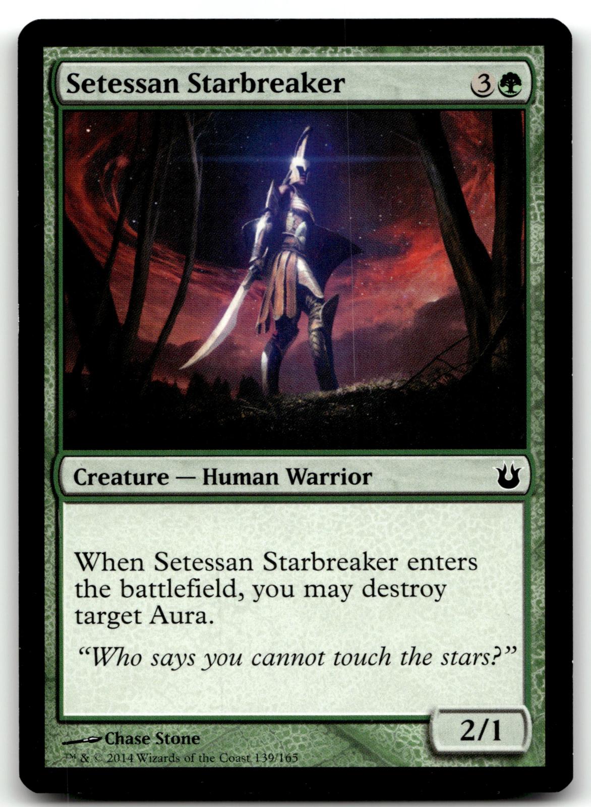 Setessan Starbreaker 139 Common Born of the Gods Magic: The Gathering Near Mint