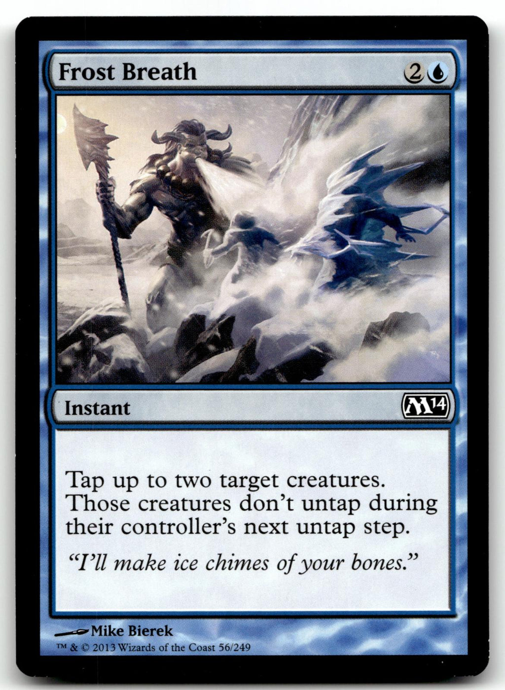 Frost Breath 56 Common Magic 2014 (M14) Magic: The Gathering Near Mint