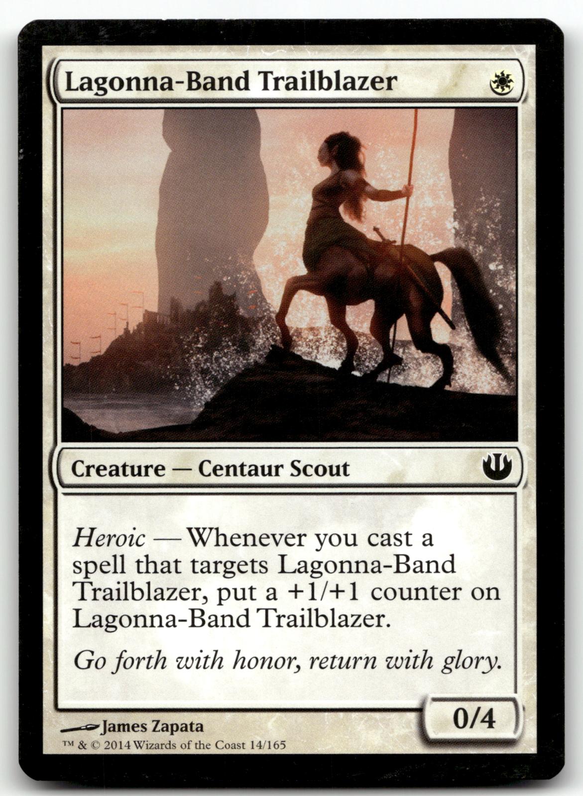 Lagonna-Band Trailblazer 14/165 Common The List Reprints Magic: The Gathering NM