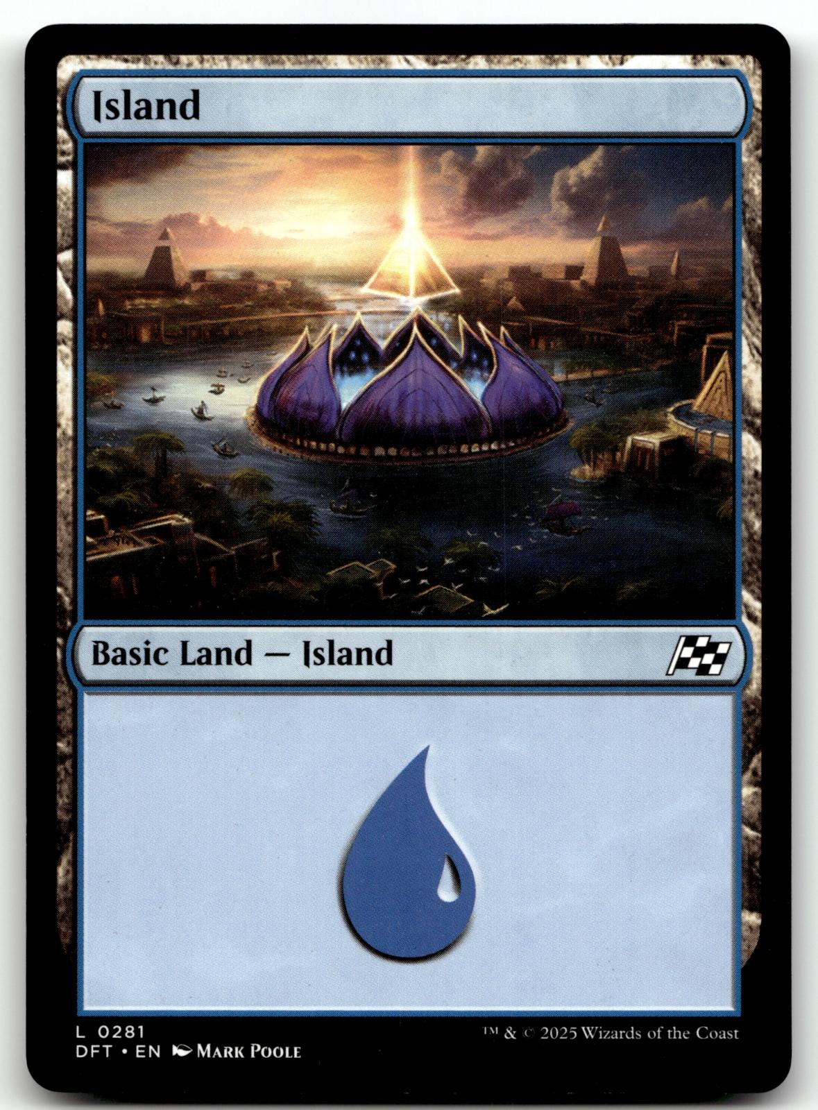 Island (0281) 281 Land Aetherdrift Magic: The Gathering Near Mint