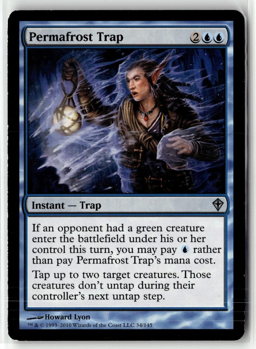 Permafrost Trap 34 Uncommon Worldwake Magic: The Gathering Near Mint