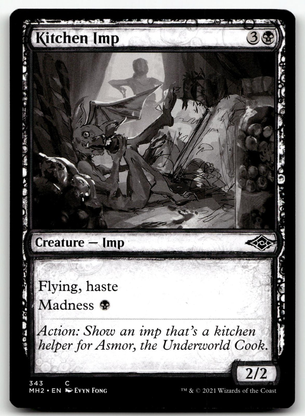 Kitchen Imp (Showcase) 343 Common Modern Horizons 2 Magic: The Gathering NM