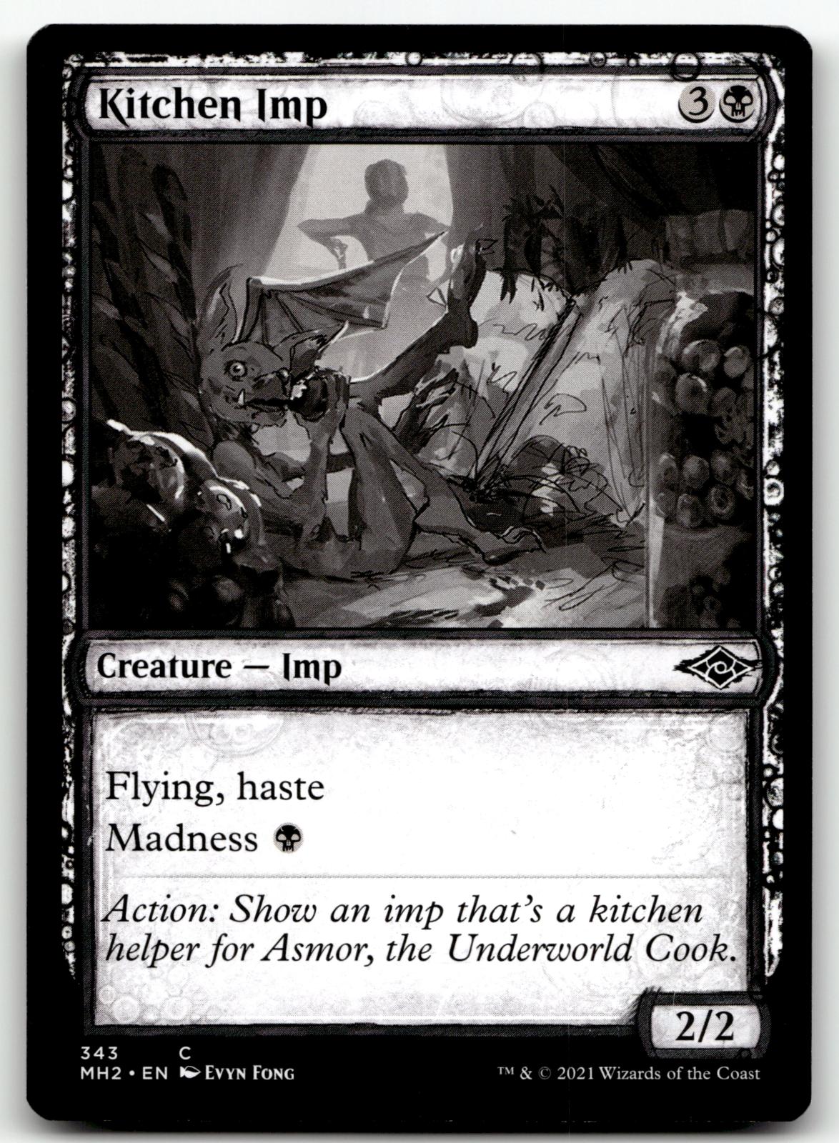 Kitchen Imp (Showcase) 343 Common Modern Horizons 2 Magic: The Gathering NM
