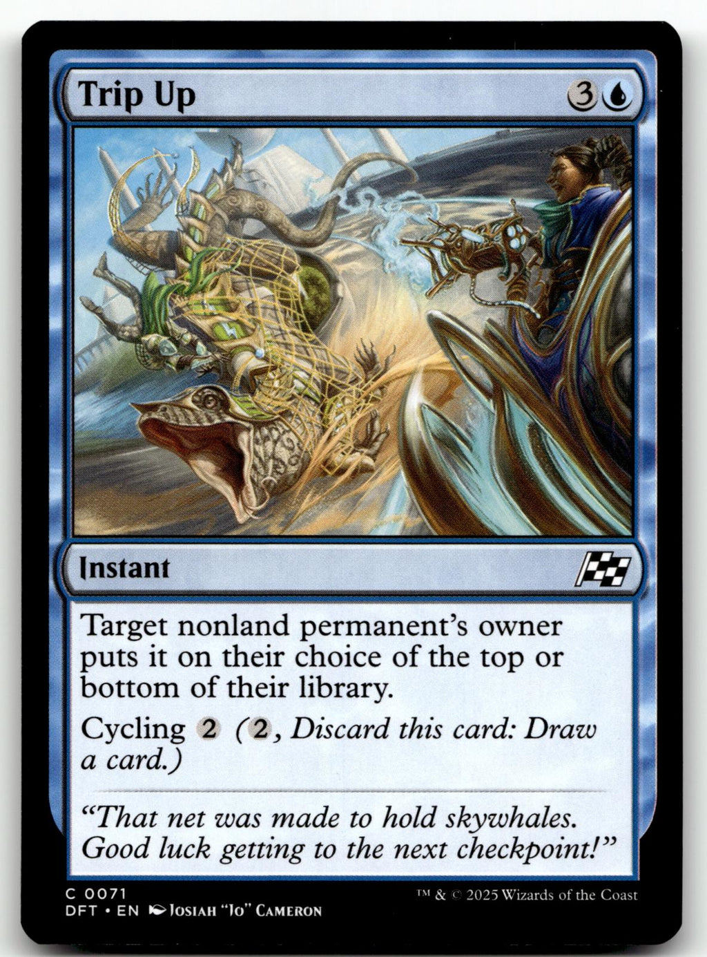 Trip Up 71 Common Aetherdrift Magic: The Gathering Near Mint