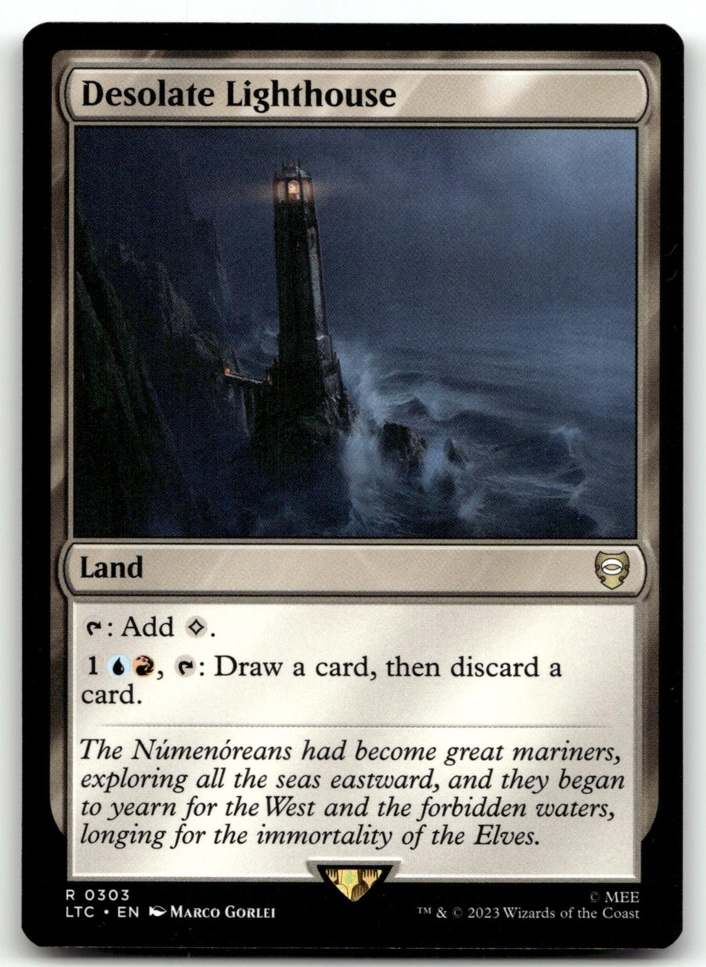Desolate Lighthouse 303 Commander: The Lord of the Rings: Tales of Middle-earth 