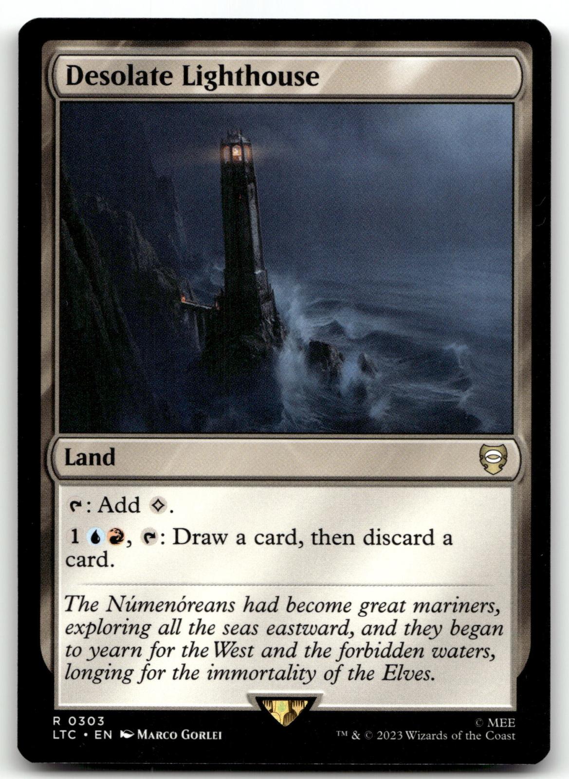 Desolate Lighthouse 303 Commander: The Lord of the Rings: Tales of Middle-earth 