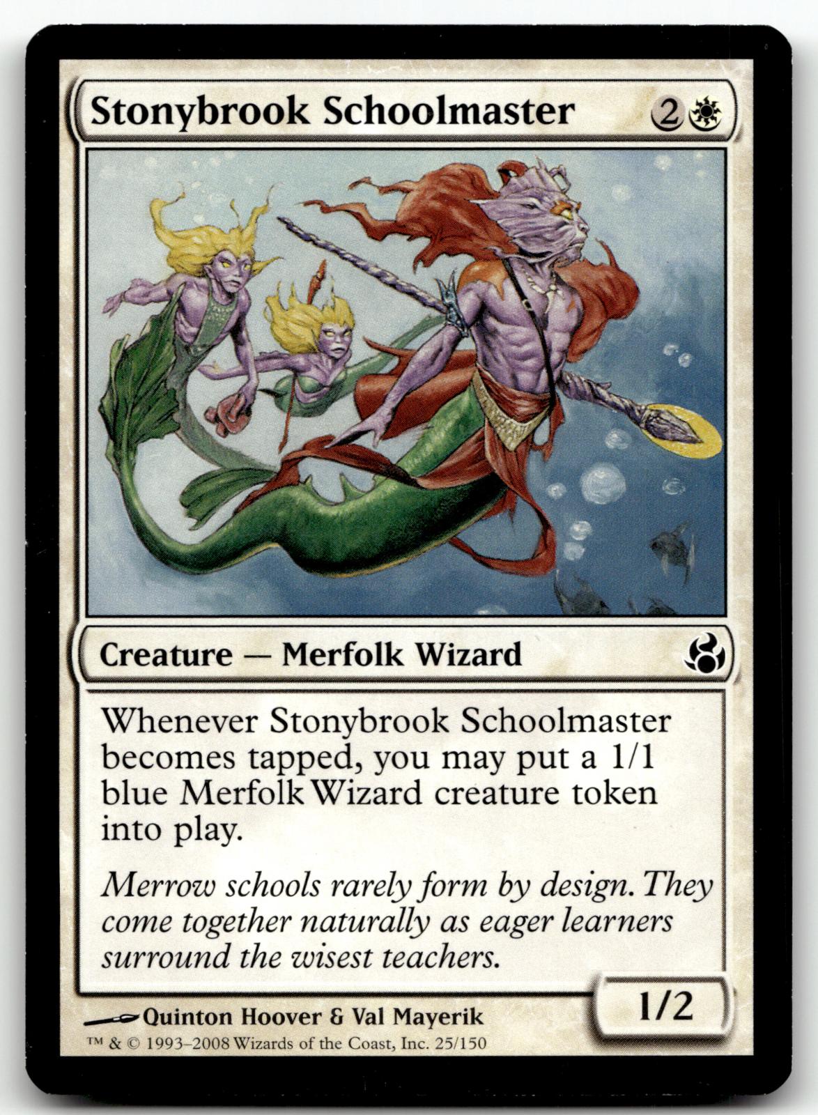 Stonybrook Schoolmaster 25/150 Common The List Reprints Magic: The Gathering NM