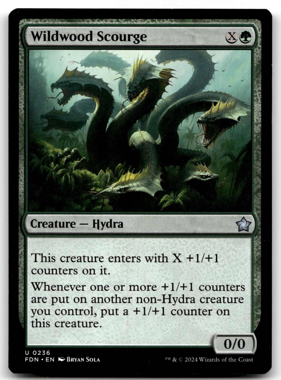 Wildwood Scourge 236 Uncommon Foundations Magic: The Gathering Near Mint