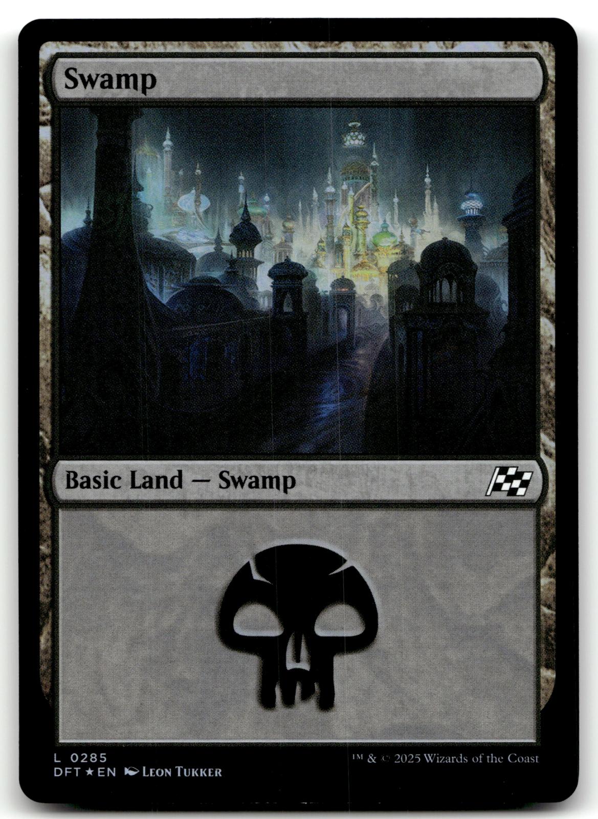 Swamp (0285) 285 Land Aetherdrift Magic: The Gathering Foil Near Mint