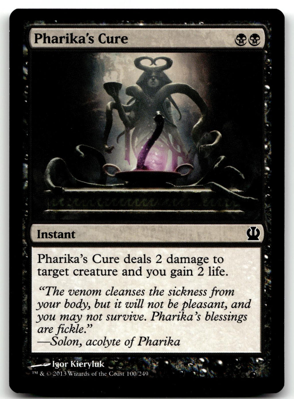 Pharika's Cure 100 Common Theros Magic: The Gathering Near Mint