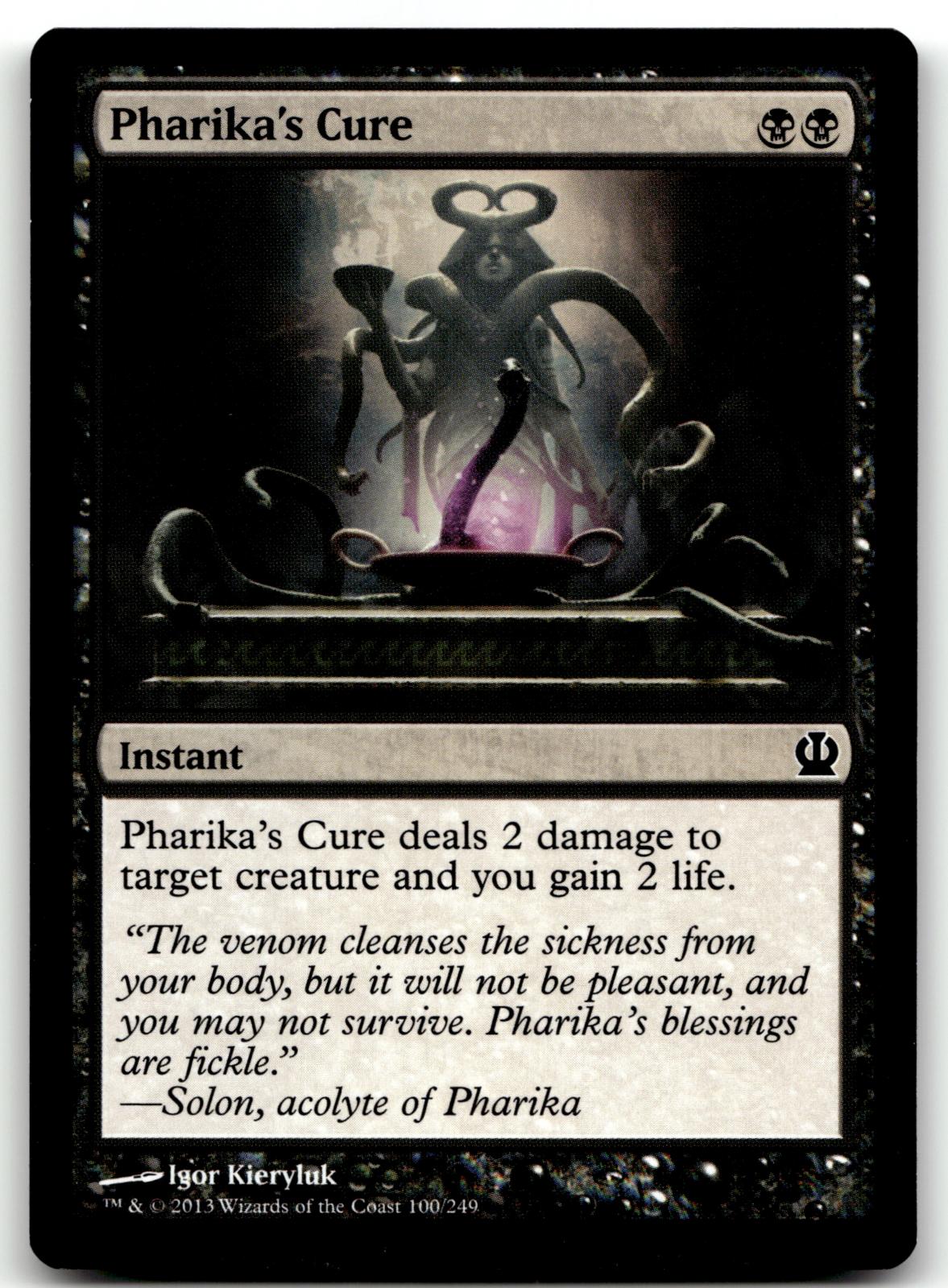 Pharika's Cure 100 Common Theros Magic: The Gathering Near Mint