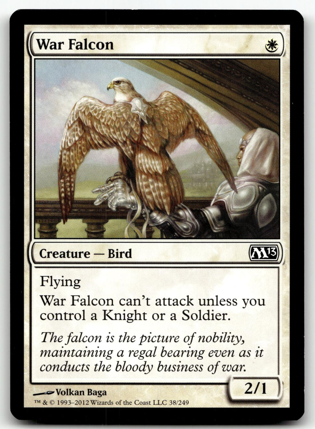 War Falcon 38 Common Magic 2013 (M13) Magic: The Gathering Near Mint
