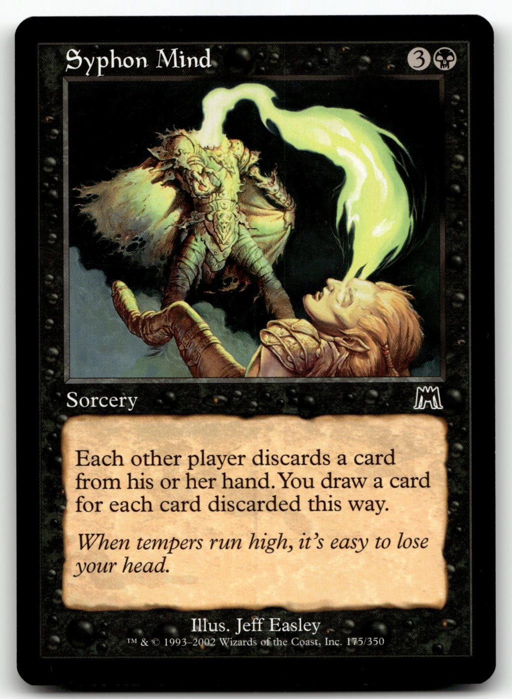Syphon Mind 175 Common Onslaught Magic: The Gathering Near Mint
