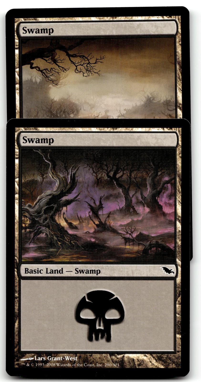 Swamp (290) 290 Land Time Spiral Magic: The Gathering Near Mint