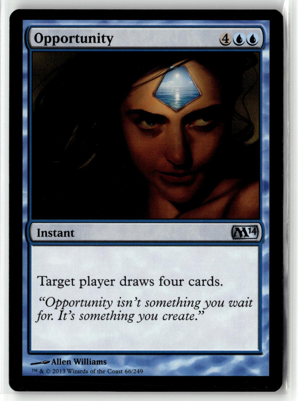 Opportunity 66 Uncommon Magic 2014 (M14) Magic: The Gathering Near Mint