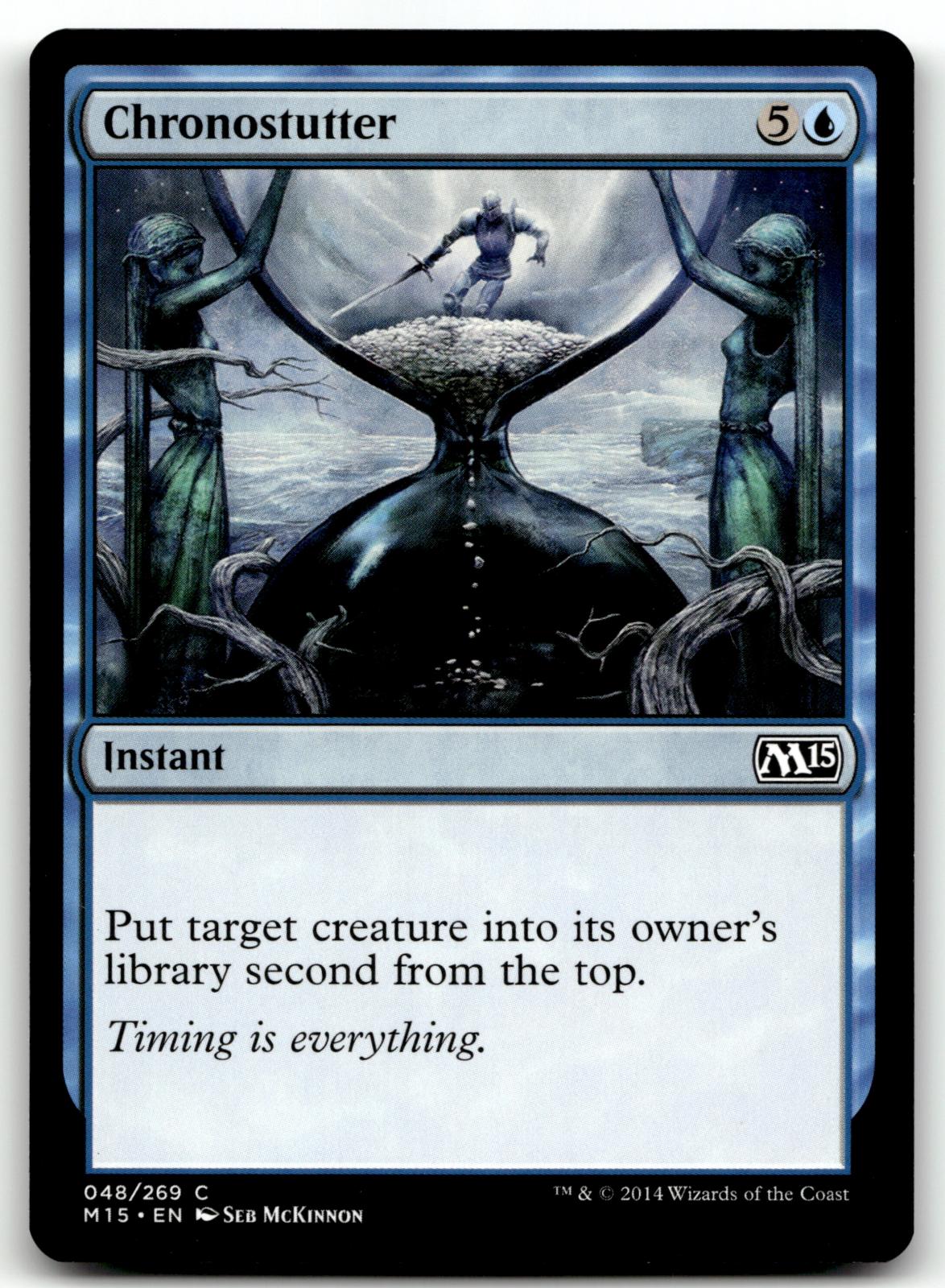 Chronostutter 48 Common Magic 2015 (M15) Magic: The Gathering Near Mint