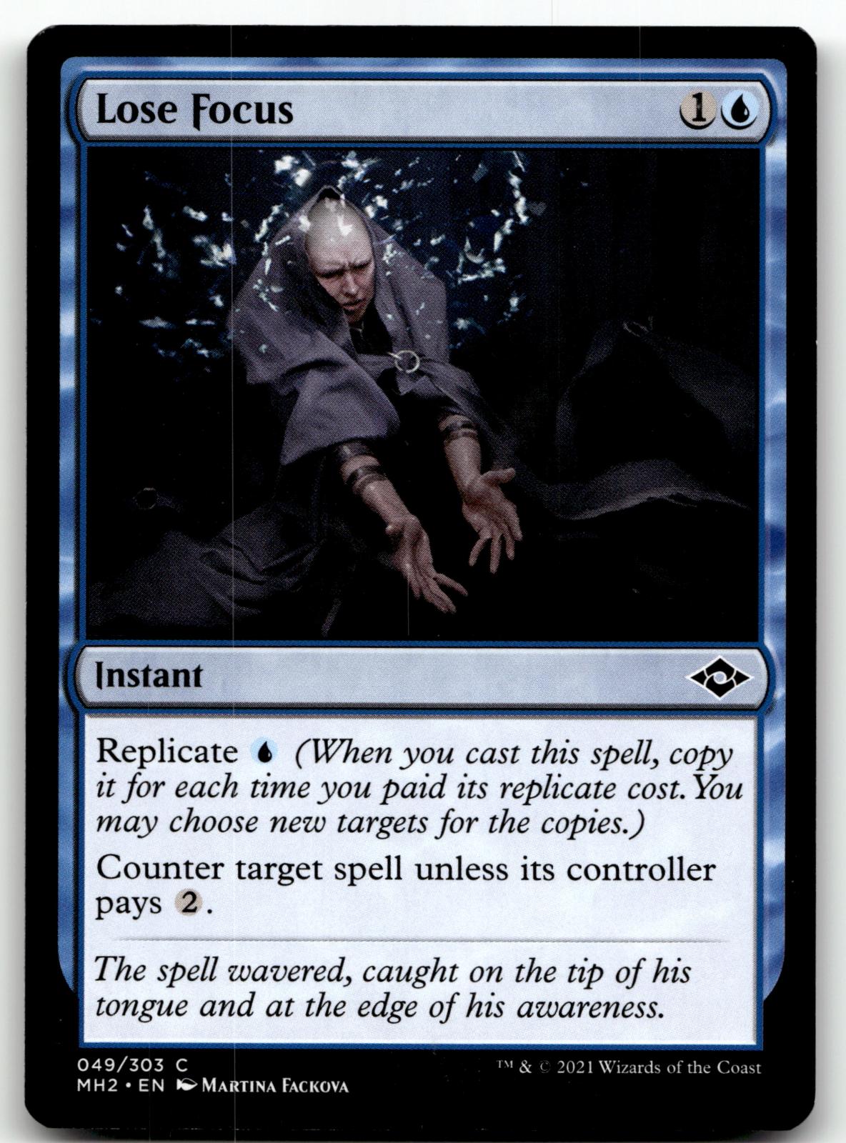 Lose Focus 49 Common Modern Horizons 2 Magic: The Gathering Near Mint