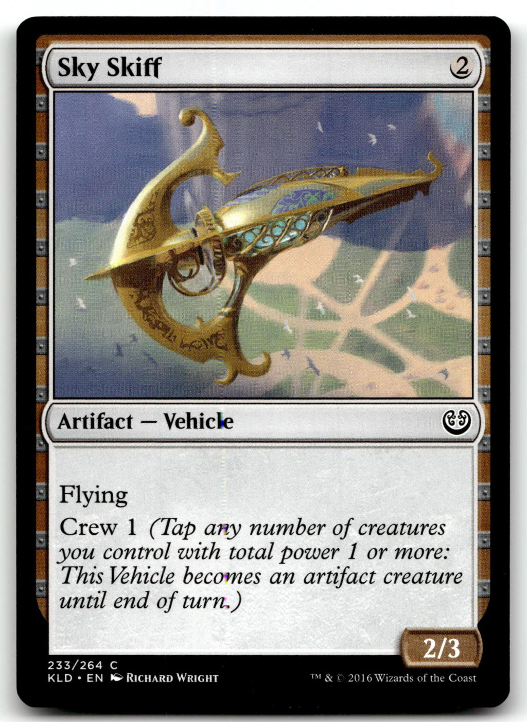 Sky Skiff 233 Common Kaladesh Magic: The Gathering Near Mint