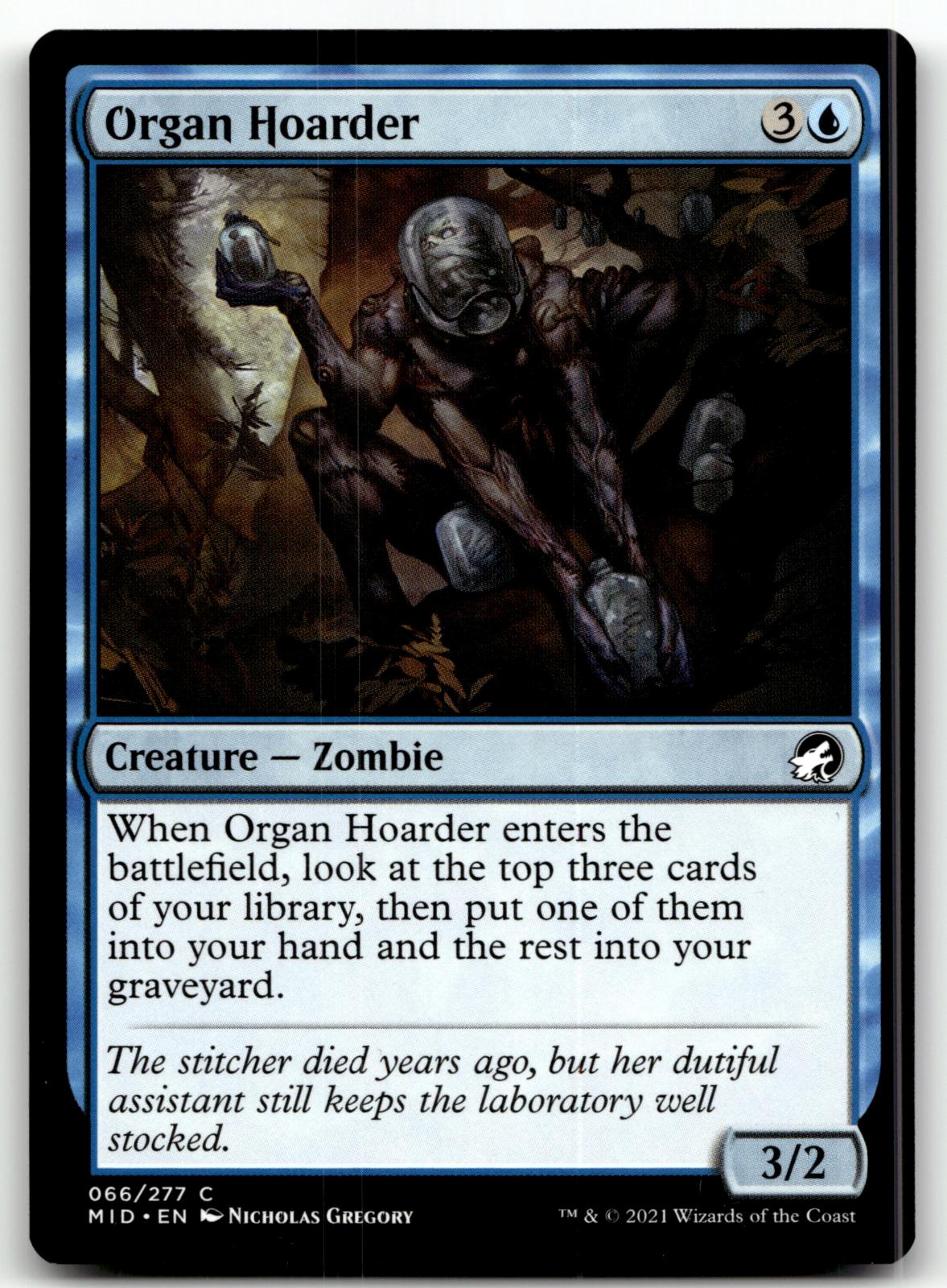 Organ Hoarder 66 Common Innistrad: Midnight Hunt Magic: The Gathering Near Mint