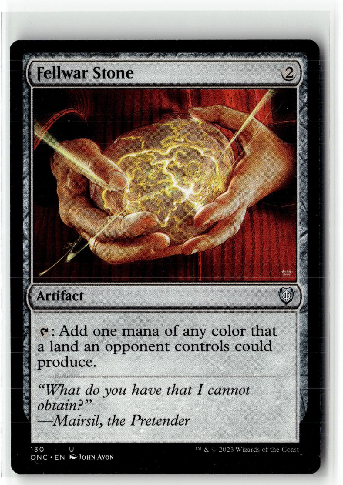Fellwar Stone 130 Commander: Phyrexia: All Will Be One Magic: The Gathering NM