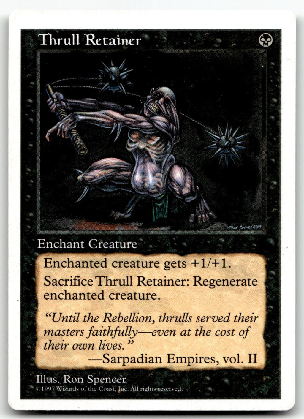 Thrull Retainer Uncommon Fifth Edition Magic: The Gathering Near Mint