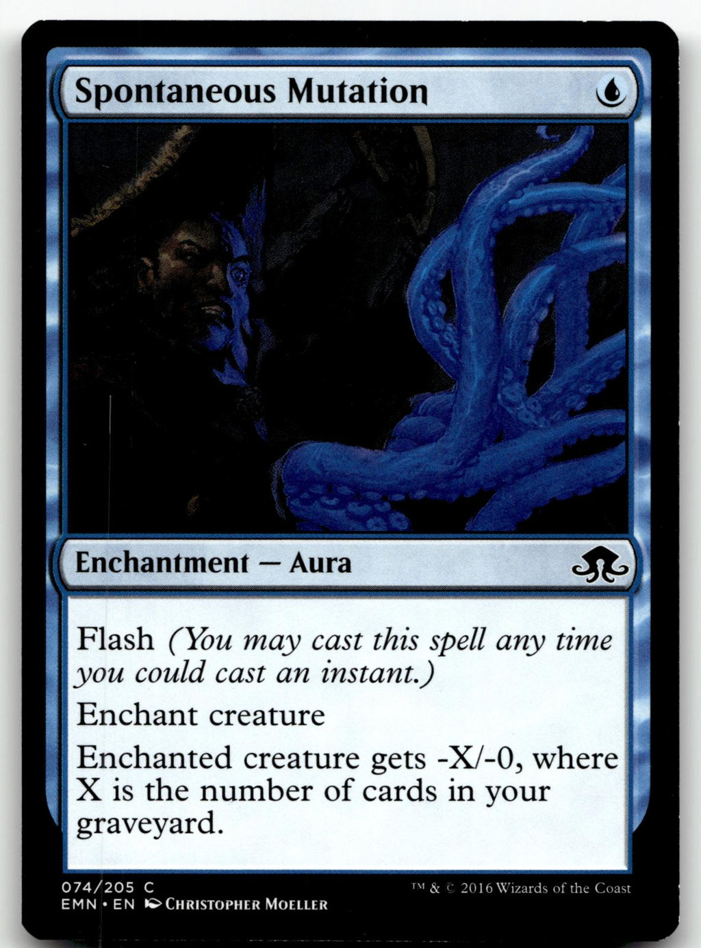 Spontaneous Mutation 74 Common Eldritch Moon Magic: The Gathering Near Mint