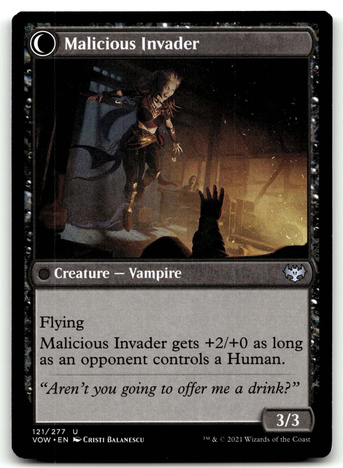 Innocent Traveler 121 Uncommon Innistrad: Crimson Vow Magic: The Gathering NM