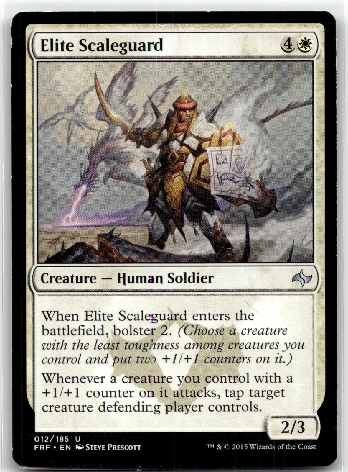 Elite Scaleguard 12 Uncommon Fate Reforged Magic: The Gathering Near Mint