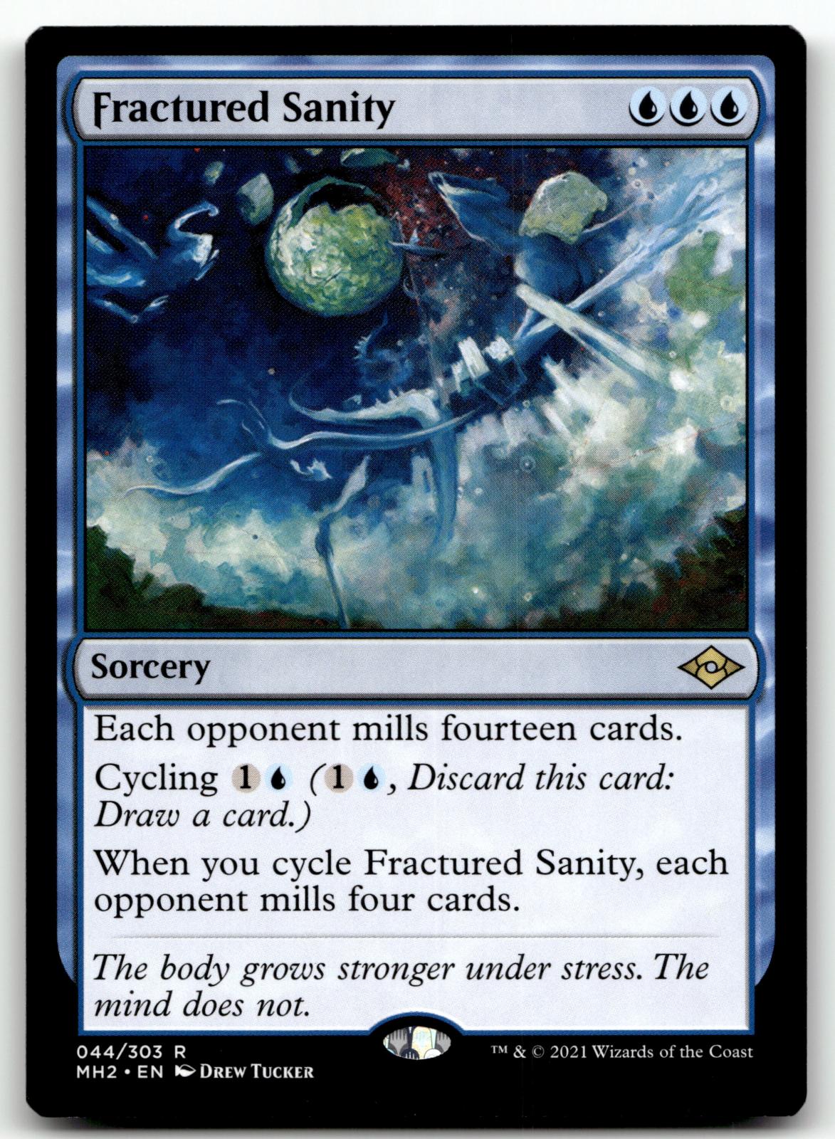 Fractured Sanity 44 Rare Modern Horizons 2 Magic: The Gathering Near Mint