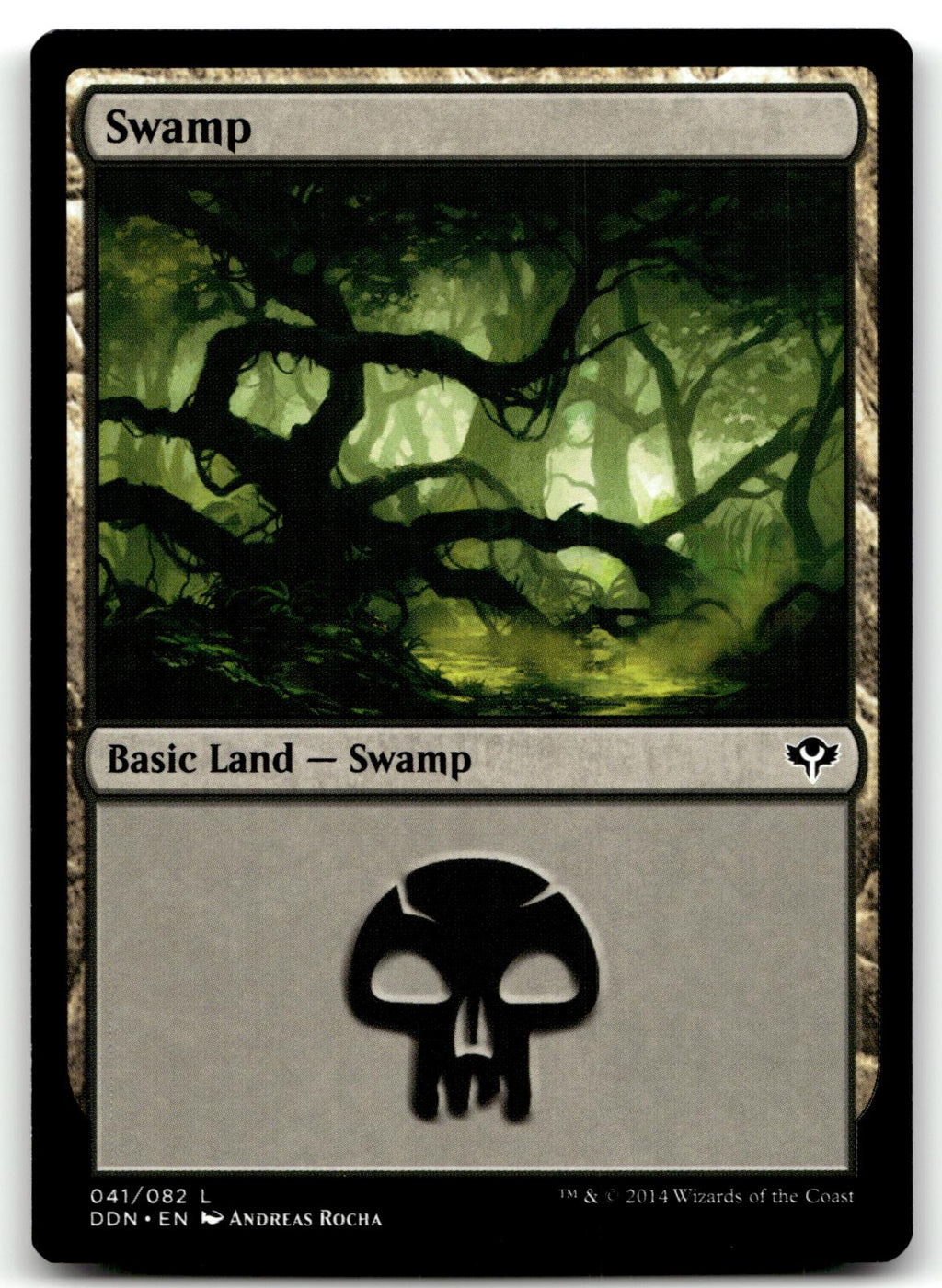 Swamp (041) 41 Land Duel Decks: Speed vs. Cunning Magic: The Gathering Near Mint