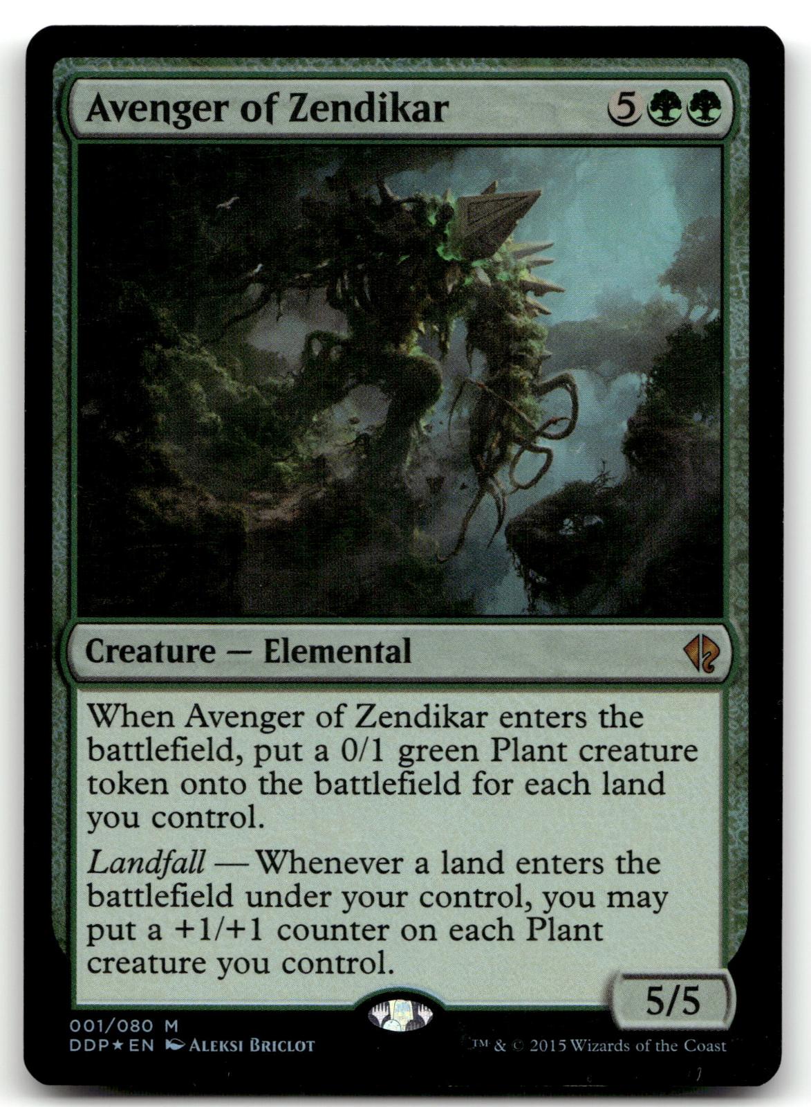 Avenger of Zendikar 1 Duel Decks: Zendikar vs. Eldrazi 