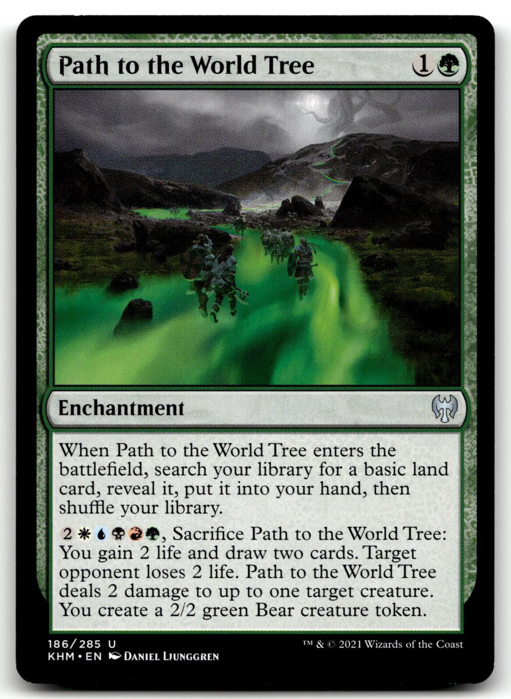 Path to the World Tree 186 Uncommon Kaldheim Magic: The Gathering Near Mint