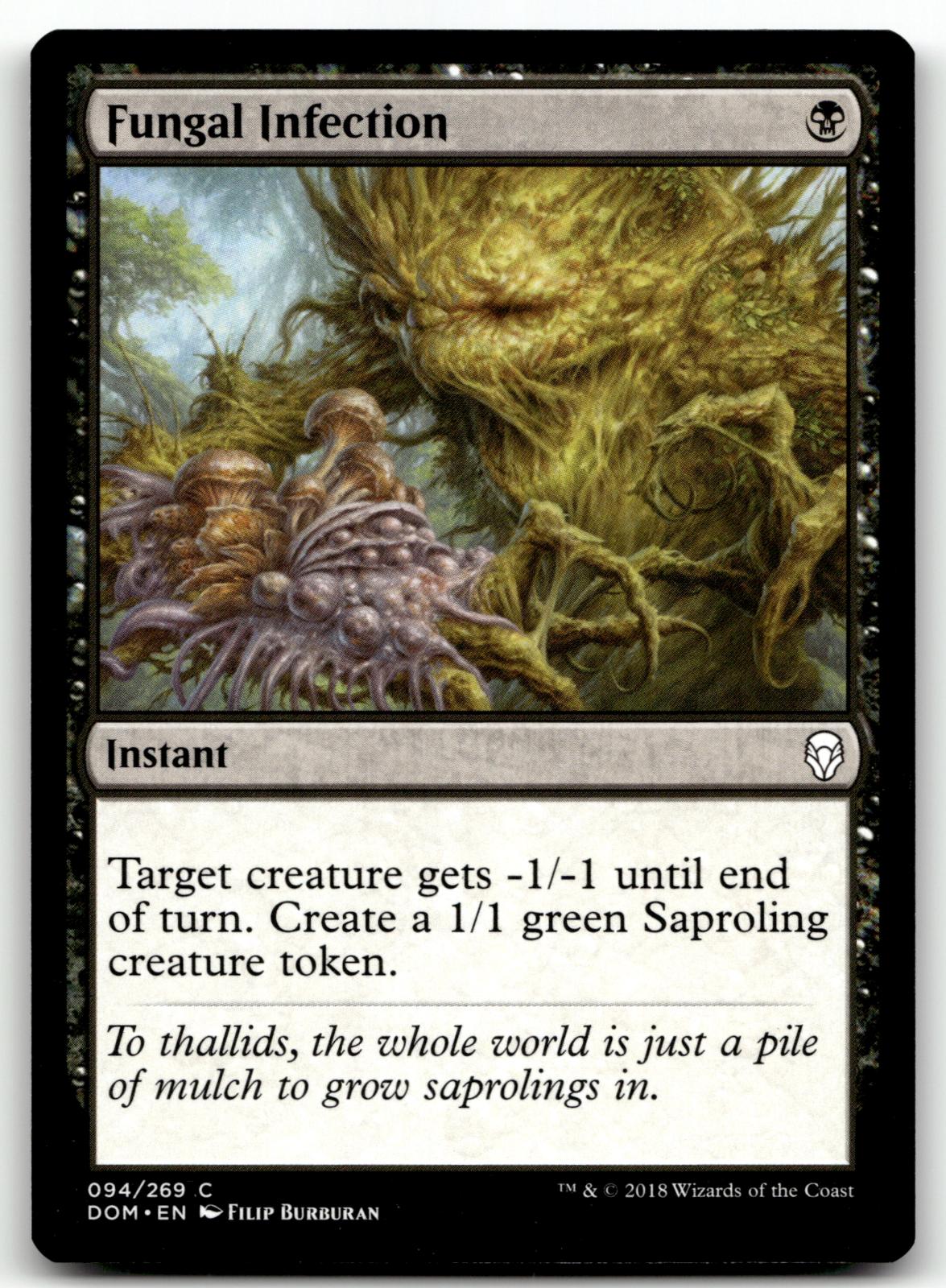 Fungal Infection 94 Common Dominaria Magic: The Gathering Near Mint