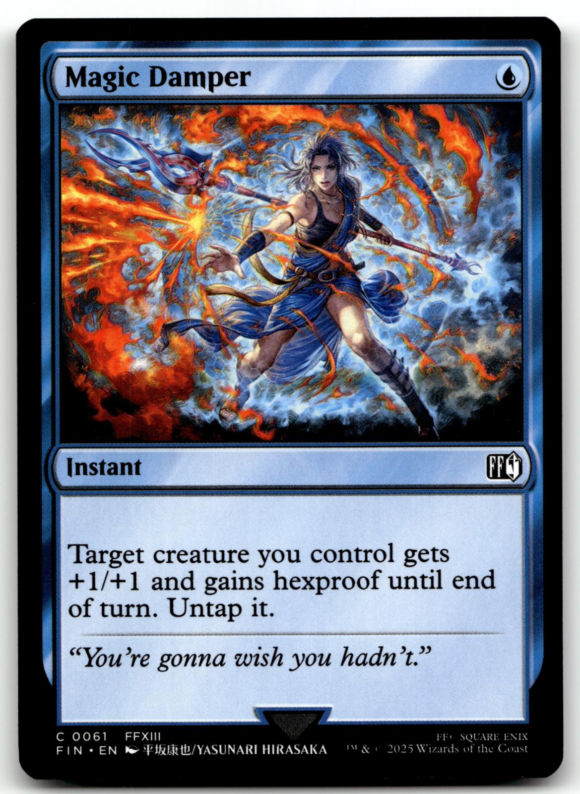 Magic Damper 61 Common FINAL FANTASY Magic: The Gathering Near Mint