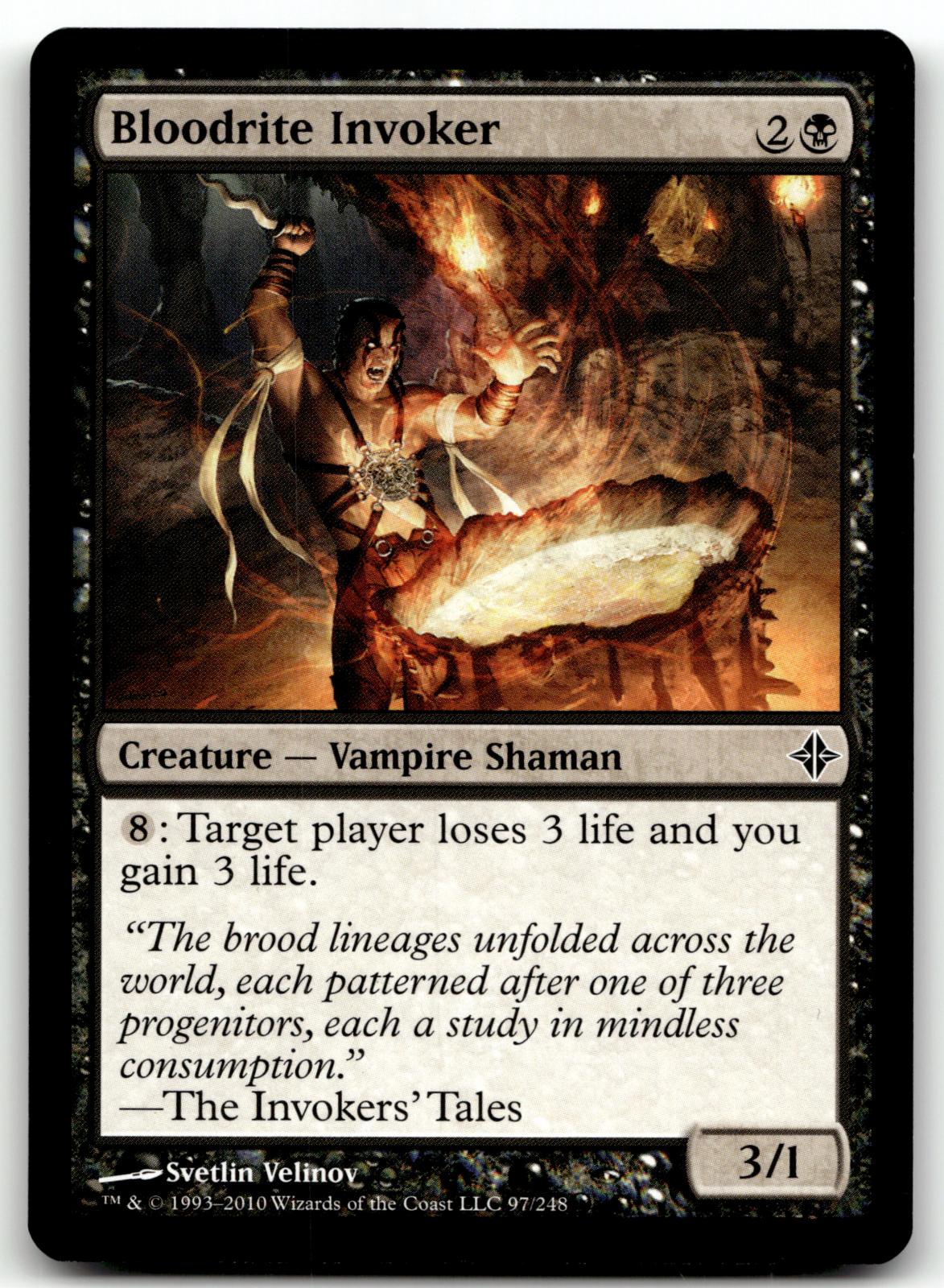 Bloodrite Invoker 97 Common Rise of the Eldrazi Magic: The Gathering Near Mint
