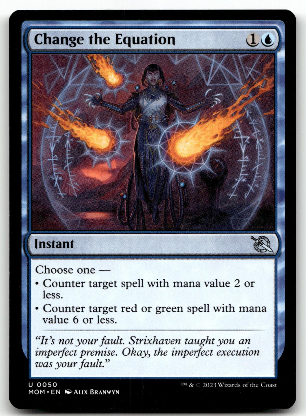 Change the Equation 50 Uncommon March of the Machine Magic: The Gathering NM