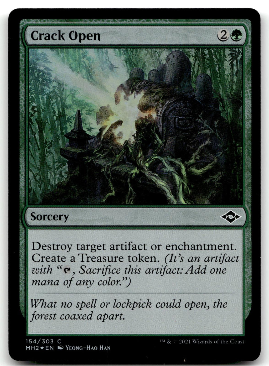 Crack Open 154 Common Modern Horizons 2 Magic: The Gathering Foil Near Mint