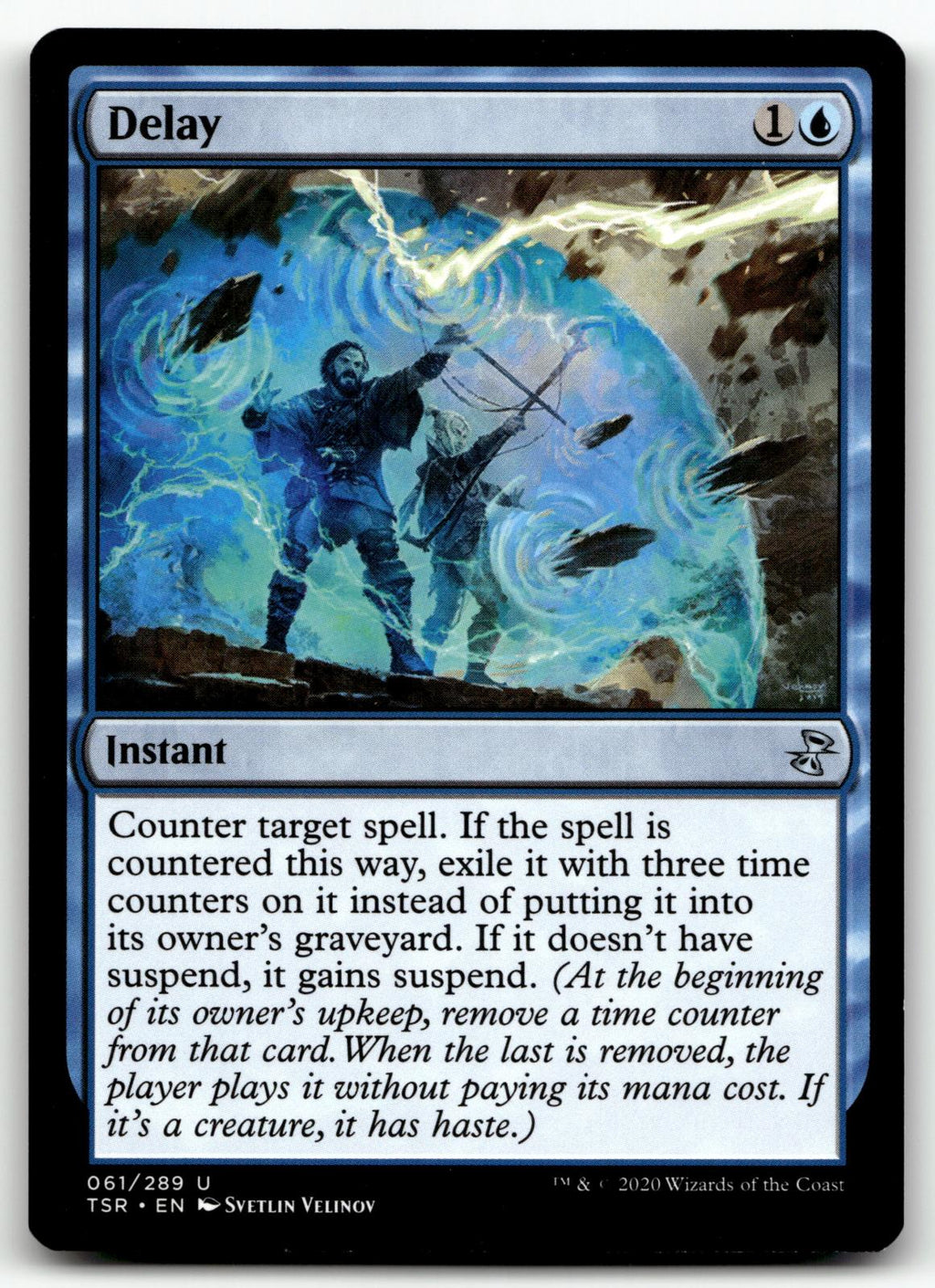 Delay 61 Uncommon Time Spiral: Remastered Magic: The Gathering Near Mint