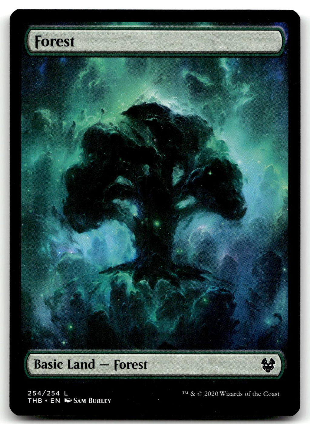 Forest 254 Land Theros Beyond Death Magic: The Gathering Near Mint