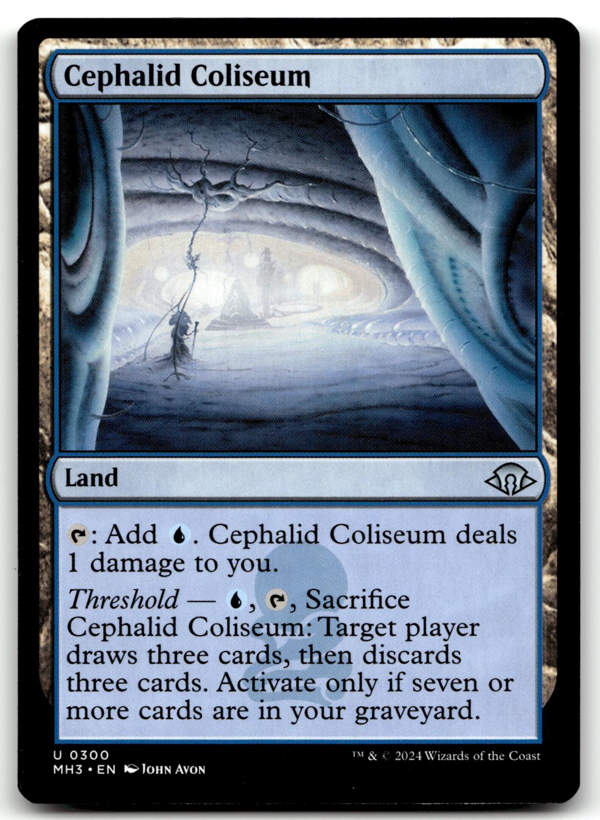 Cephalid Coliseum 300 Uncommon Modern Horizons 3 Magic: The Gathering Near Mint