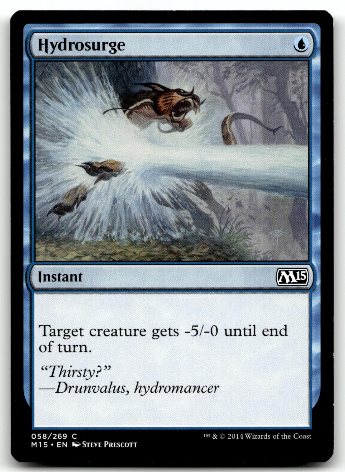 Hydrosurge 58 Common Magic 2015 (M15) Magic: The Gathering Near Mint