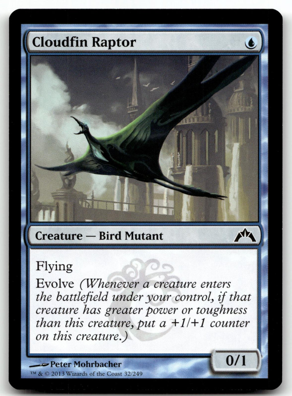 Cloudfin Raptor 32 Common Gatecrash Magic: The Gathering Near Mint