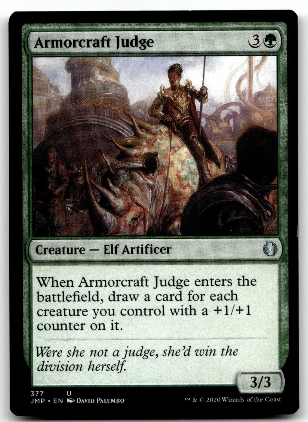 Armorcraft Judge 377 Uncommon Jumpstart Magic: The Gathering Near Mint