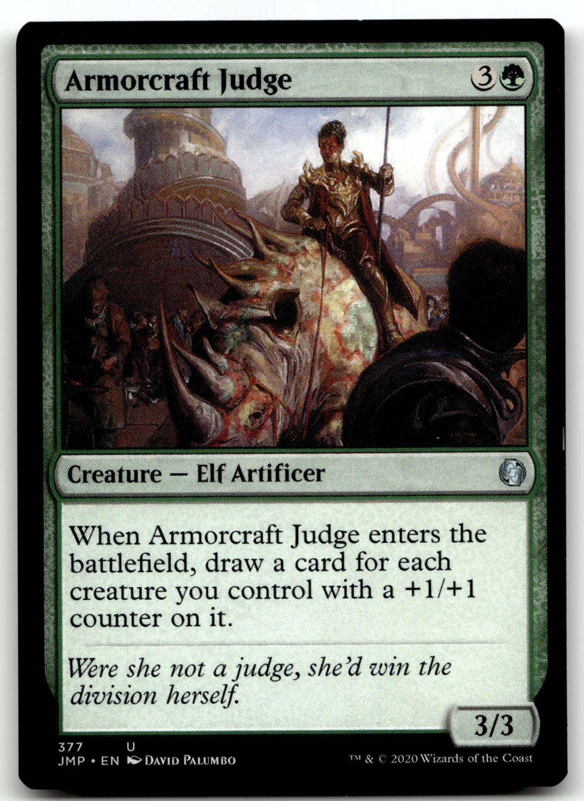 Armorcraft Judge 377 Uncommon Jumpstart Magic: The Gathering Near Mint
