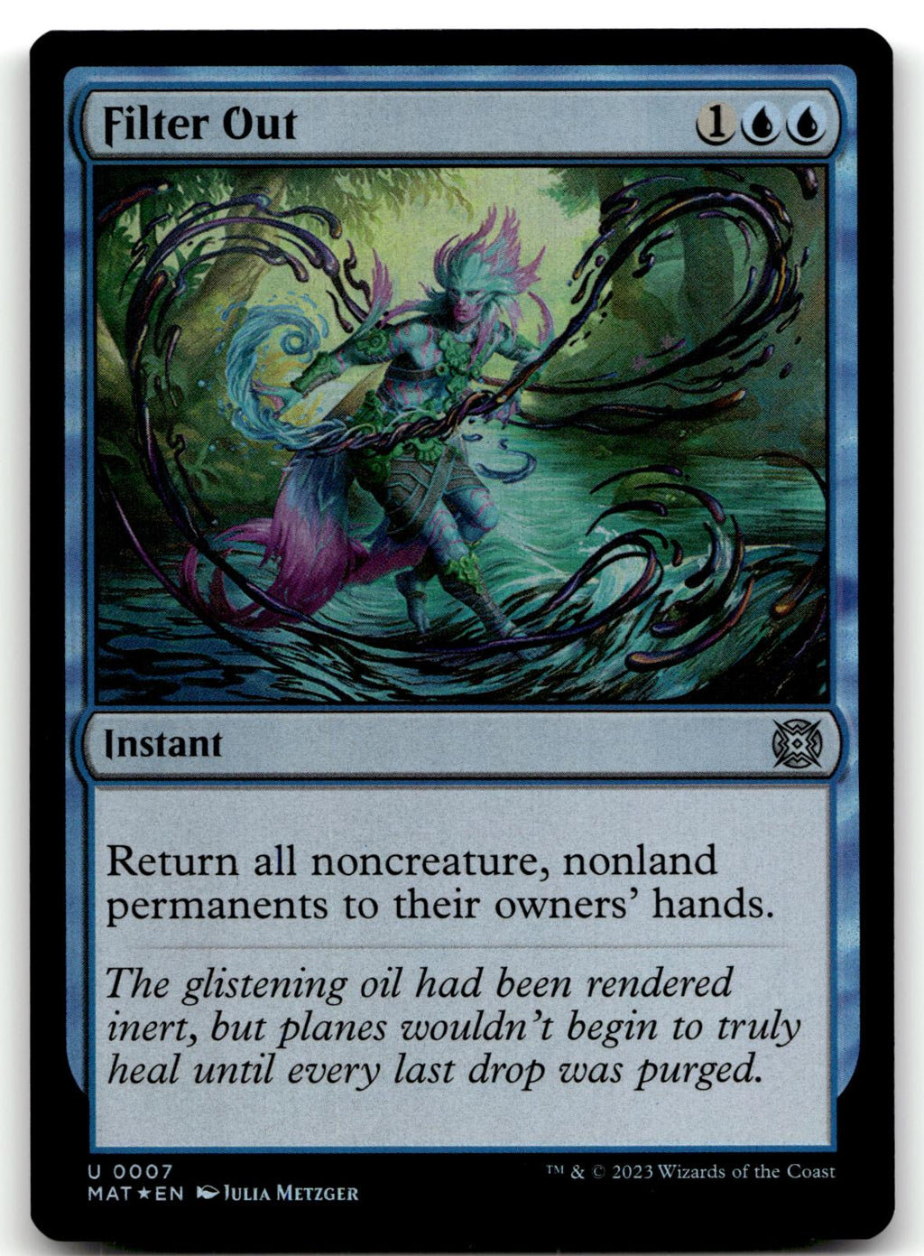 Filter Out 7 March of the Machine: The Aftermath Magic: The Gathering Foil NM