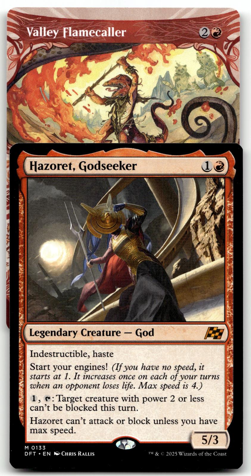 Hazoret, Godseeker 133 Mythic Aetherdrift Magic: The Gathering Near Mint